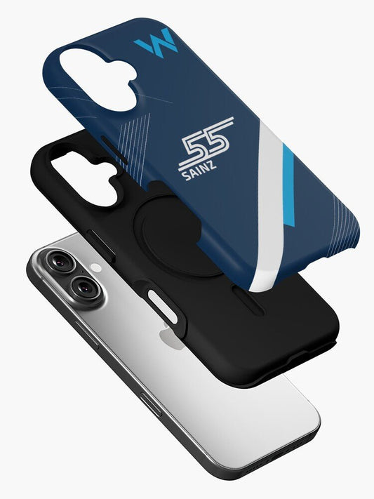 Carlos Sainz 2025 Williams F1 iPhone Case - The Luxe Case