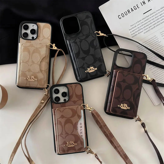 Coach iPhone Case with cardholder - The Luxe Case