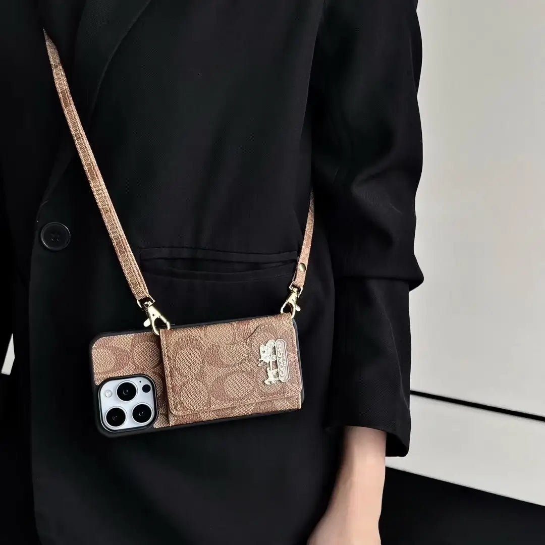 Coach iPhone Case with cardholder - The Luxe Case