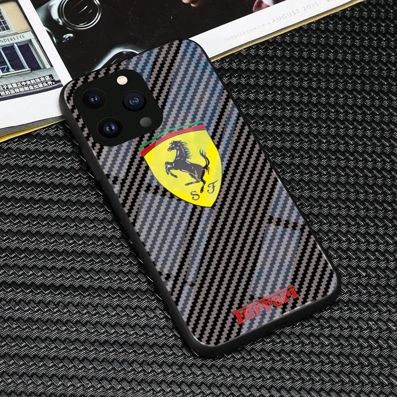 Fashionable car logo iPhone case - The Luxe Case