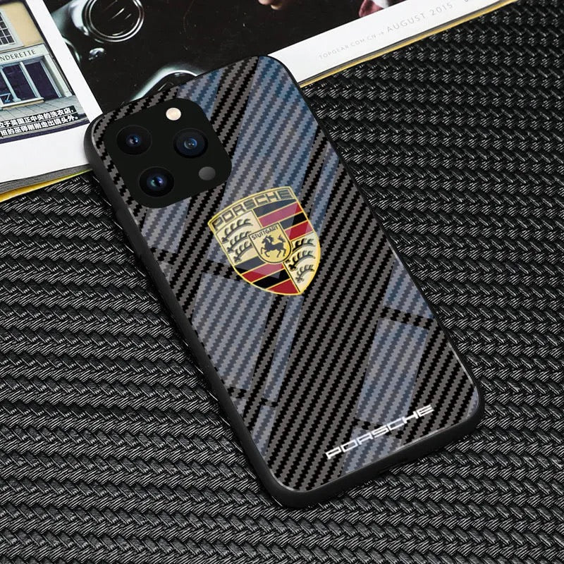Fashionable car logo iPhone case - The Luxe Case