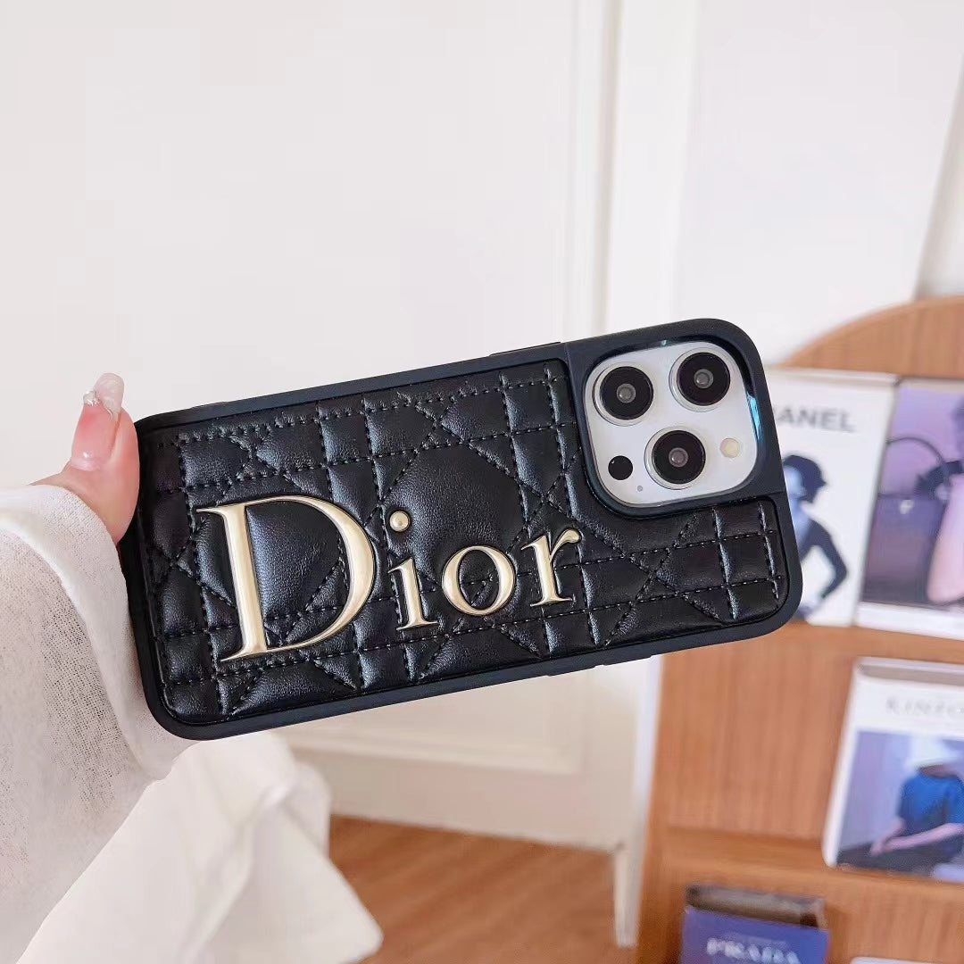 CD Stylish Lady iPhone Case – Sophisticated Protection