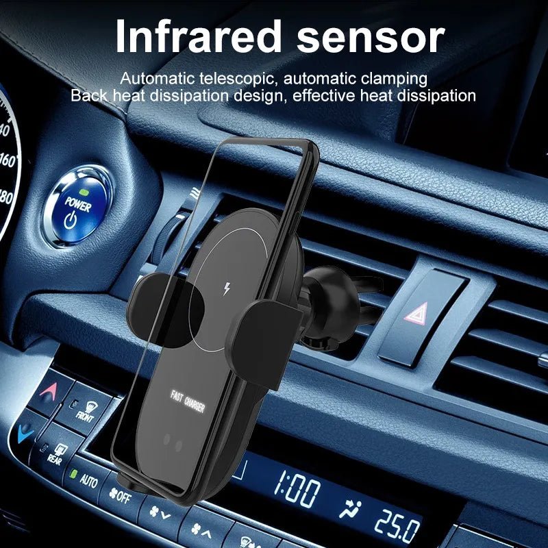 2-in-1 Wireless Fast Charger for Car - The Luxe Case