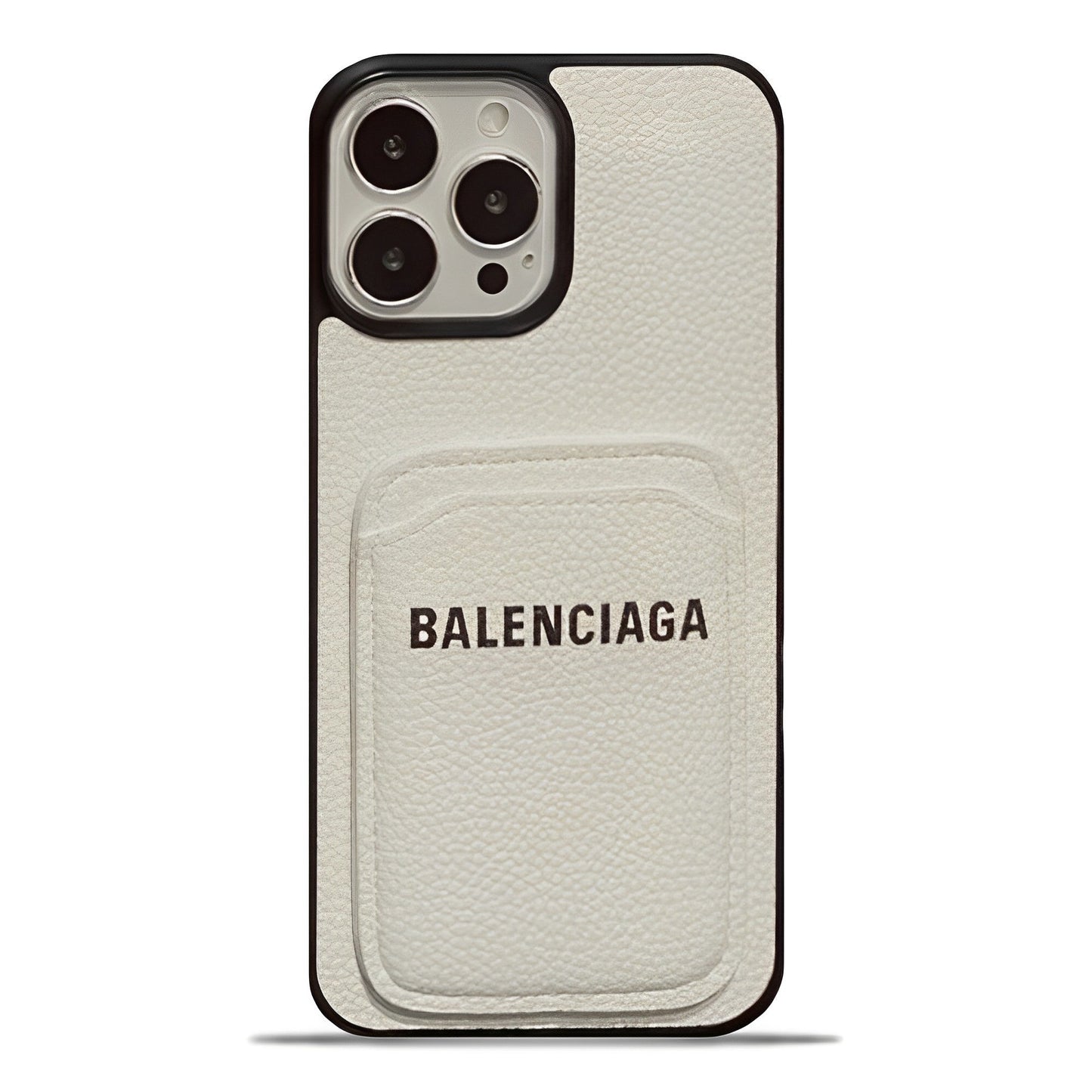 Balenciaga Leather iPhone Wallet Case - The Luxe Case