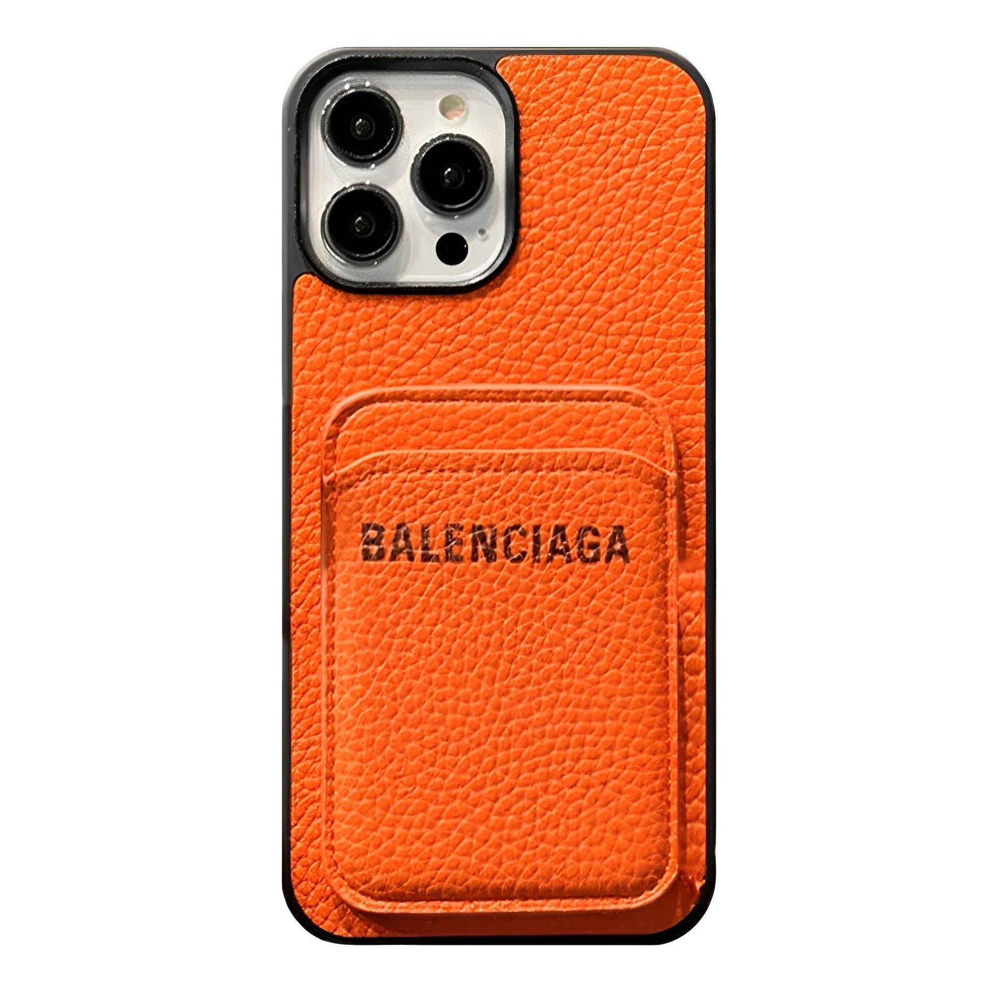 Balenciaga Leather iPhone Wallet Case - The Luxe Case