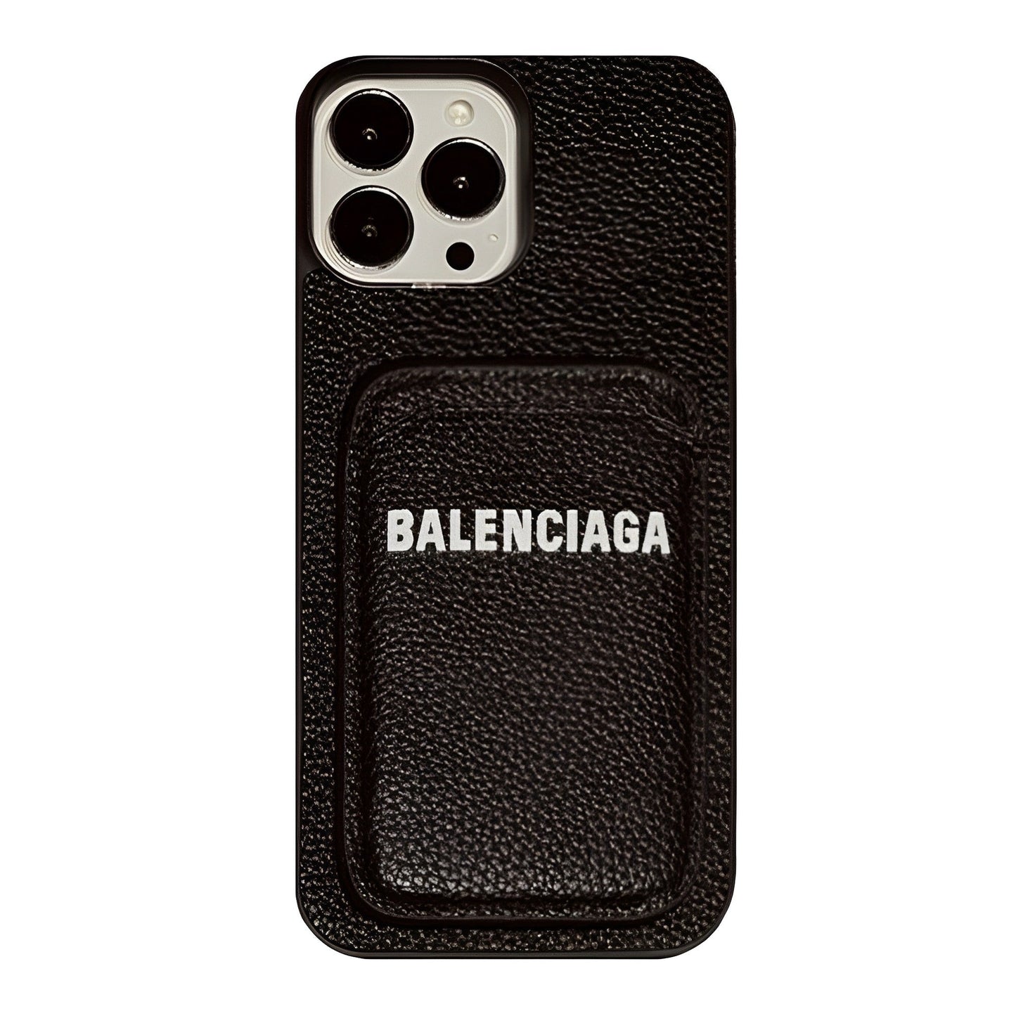 Balenciaga Leather iPhone Wallet Case - The Luxe Case