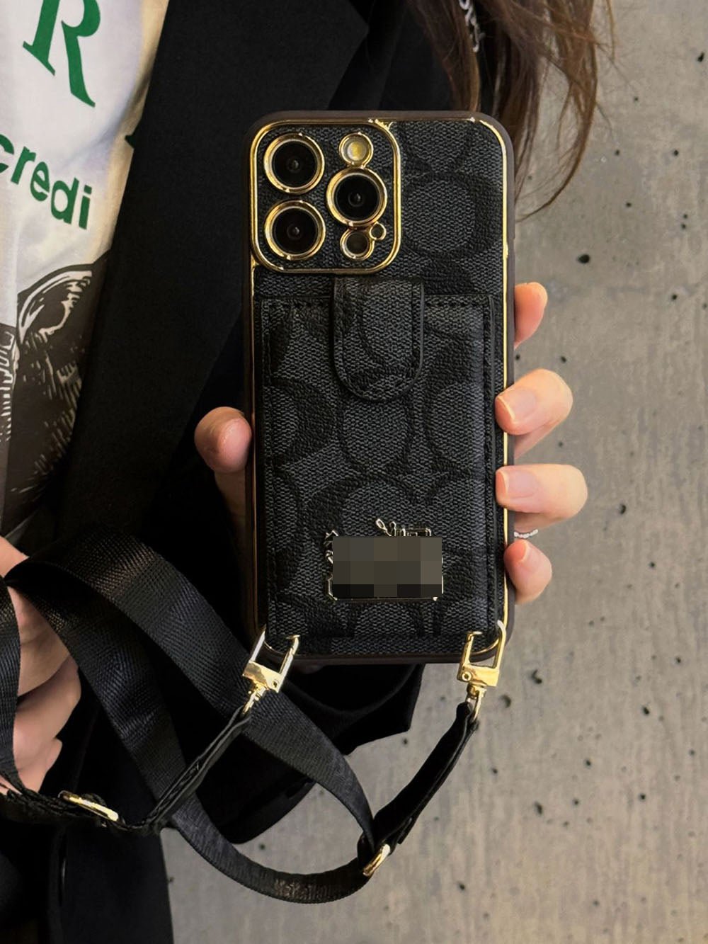 C series Phone case 1003 | Accordion card holder (subject to the video) - The Luxe Case