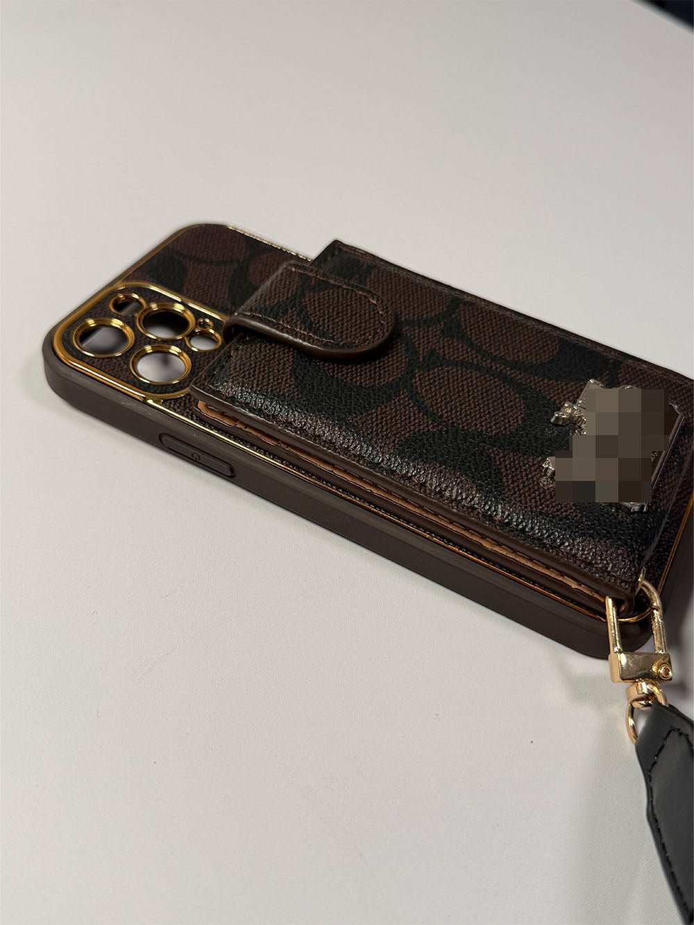 C series Phone case 1003 | Accordion card holder (subject to the video) - The Luxe Case