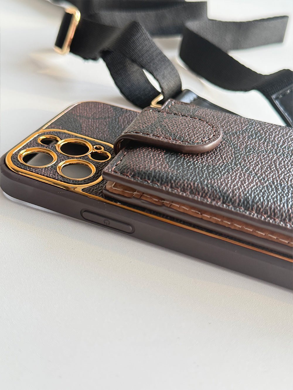 C series Phone case 1003 | Accordion card holder (subject to the video) - The Luxe Case
