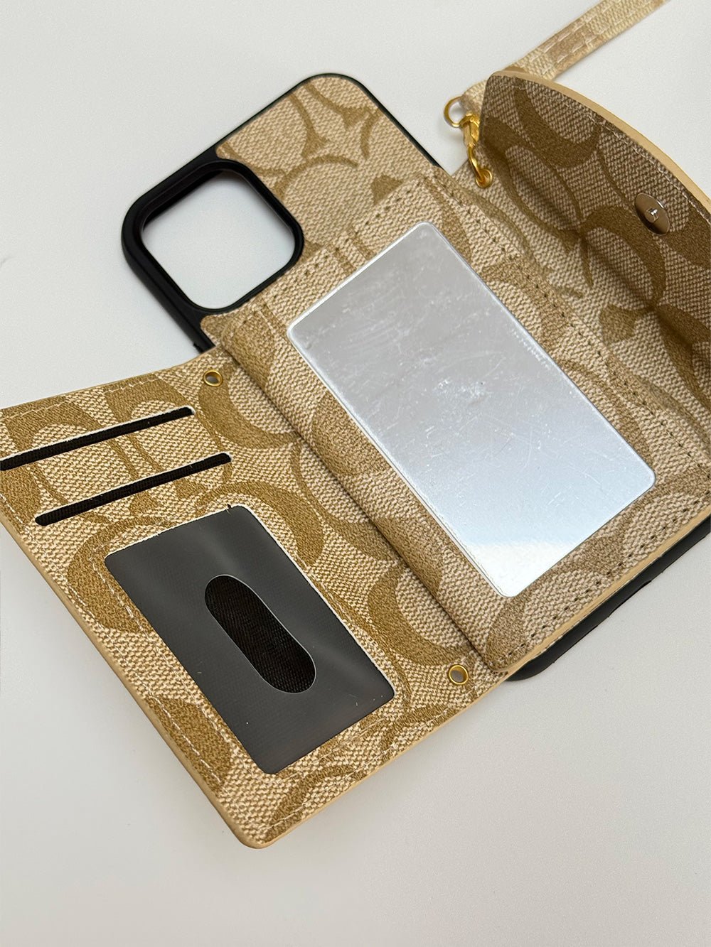 C series Phone case 1004 | Accordion card holder (subject to the video) - The Luxe Case