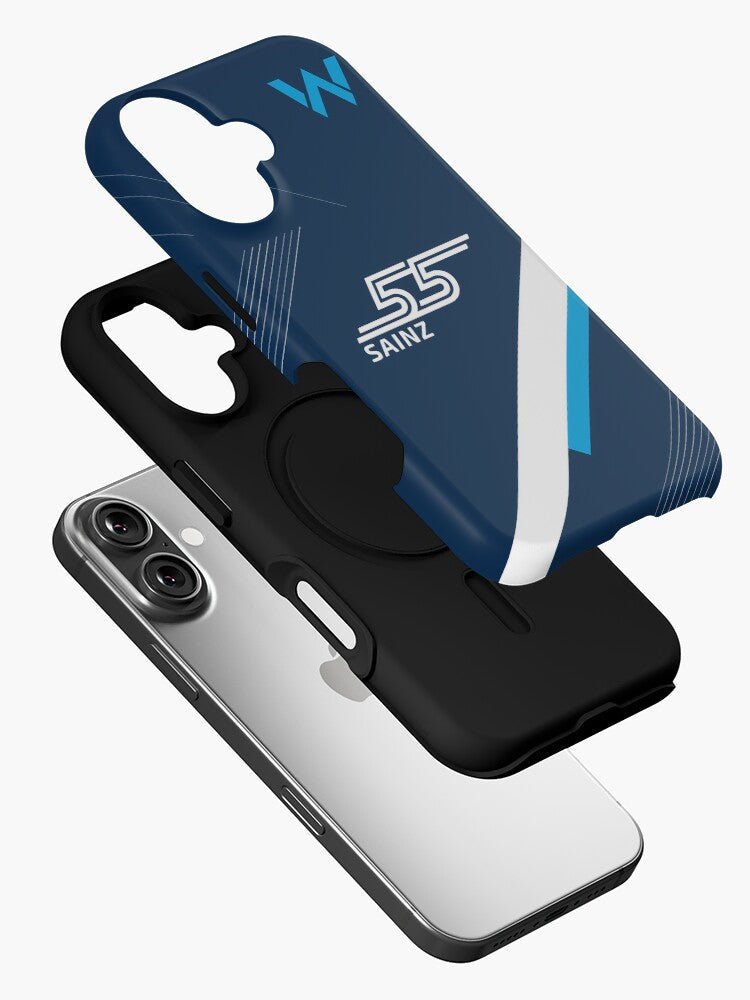 Carlos Sainz 2025 Williams F1 iPhone Case - The Luxe Case