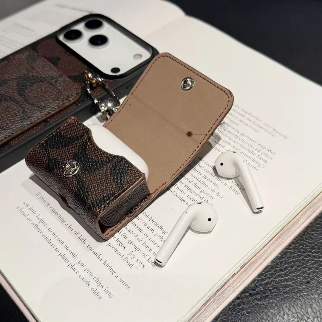 Coach iPhone Case +AirPods Case - The Luxe Case