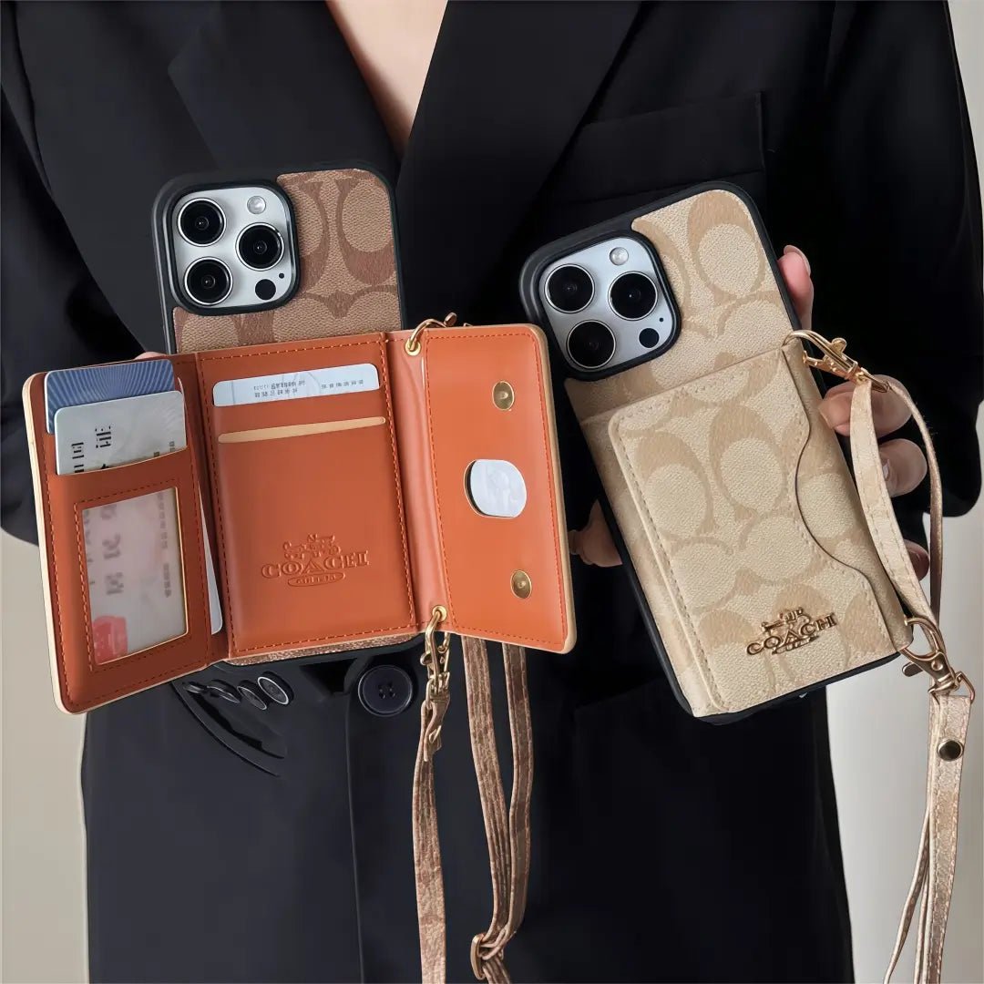 Coach iPhone Case with cardholder - The Luxe Case