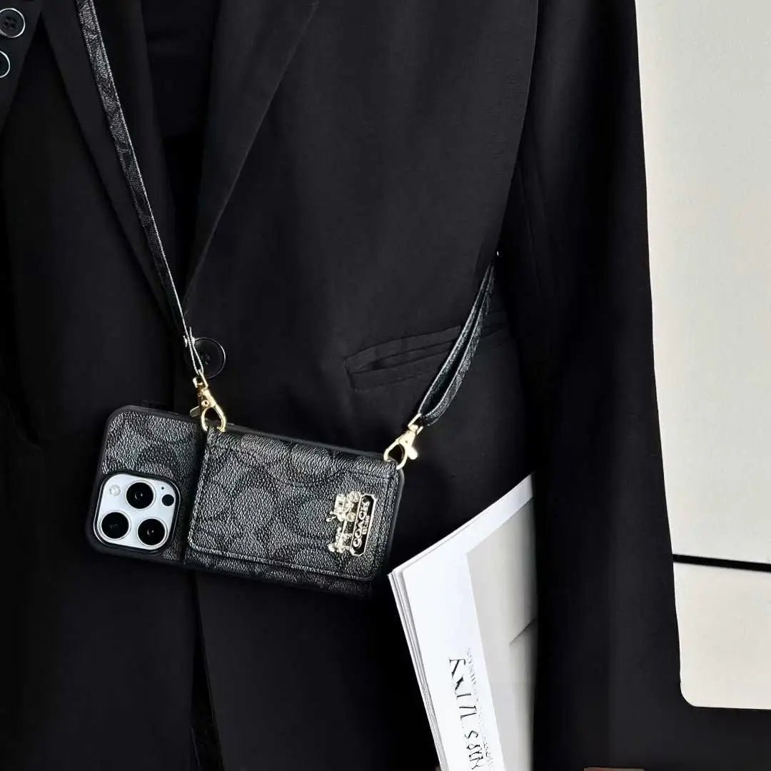 Coach iPhone Case with cardholder - The Luxe Case