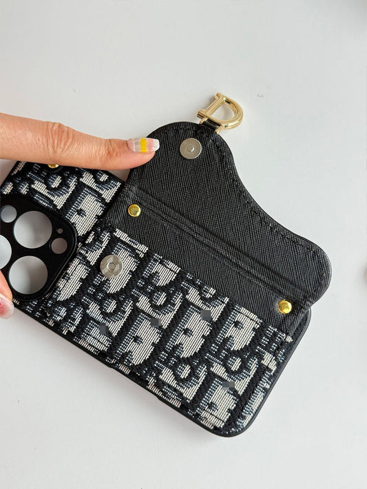 D series Phone case 1015 | with card holder (subject to the video) - The Luxe Case