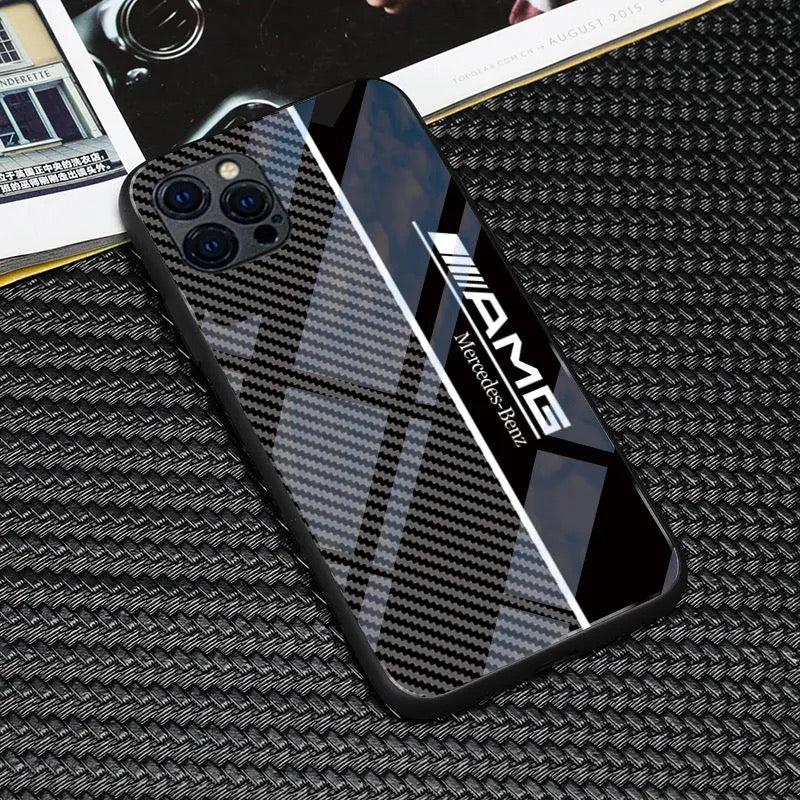 Fashionable car logo iPhone case - The Luxe Case