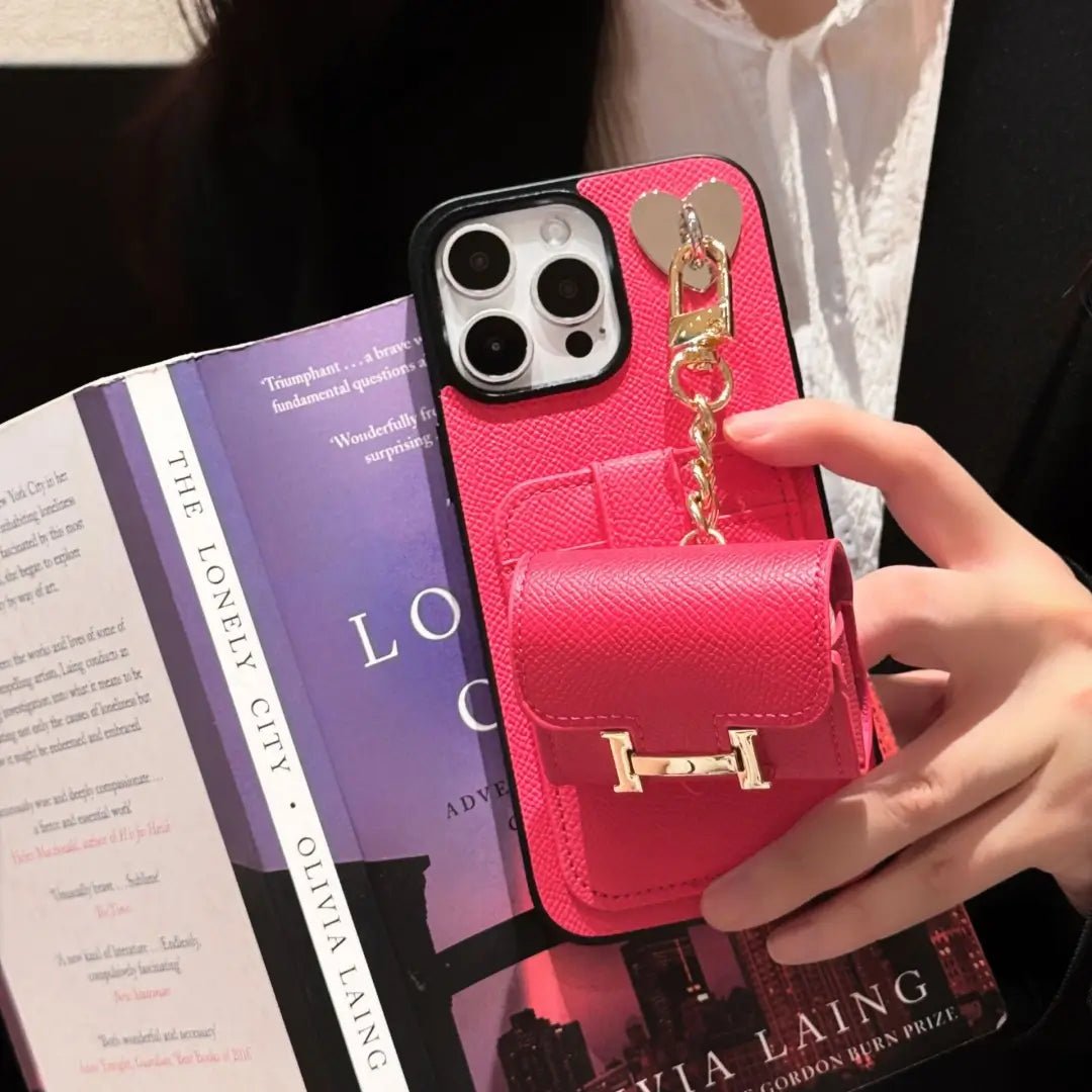 H iPhone Case +AirPods Case - The Luxe Case