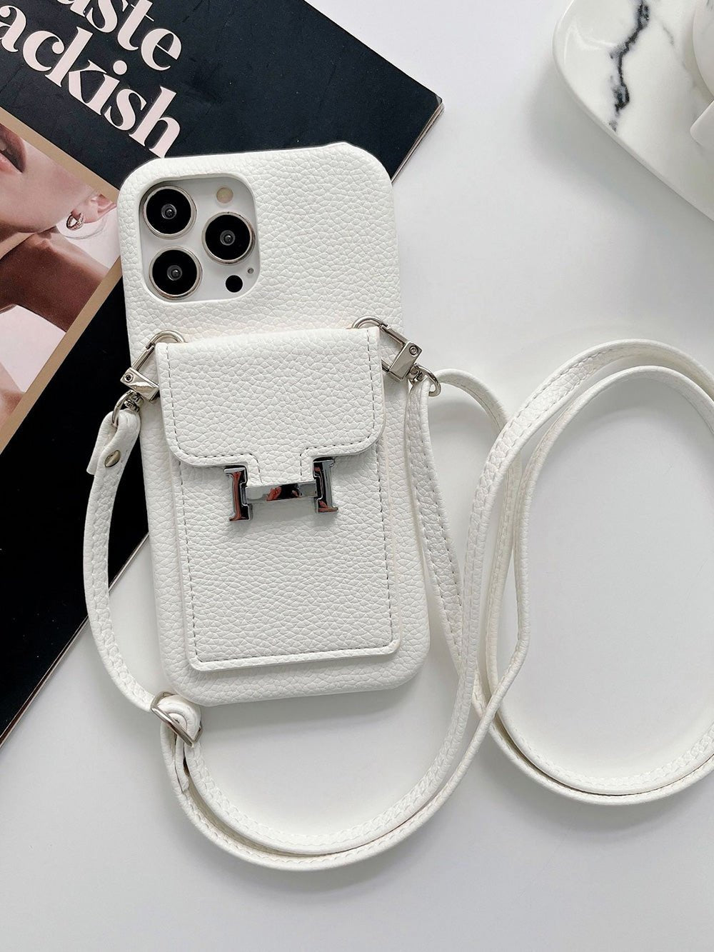 H Series iPhone case 2005 | Accordion card holder (subject to the video) - The Luxe Case