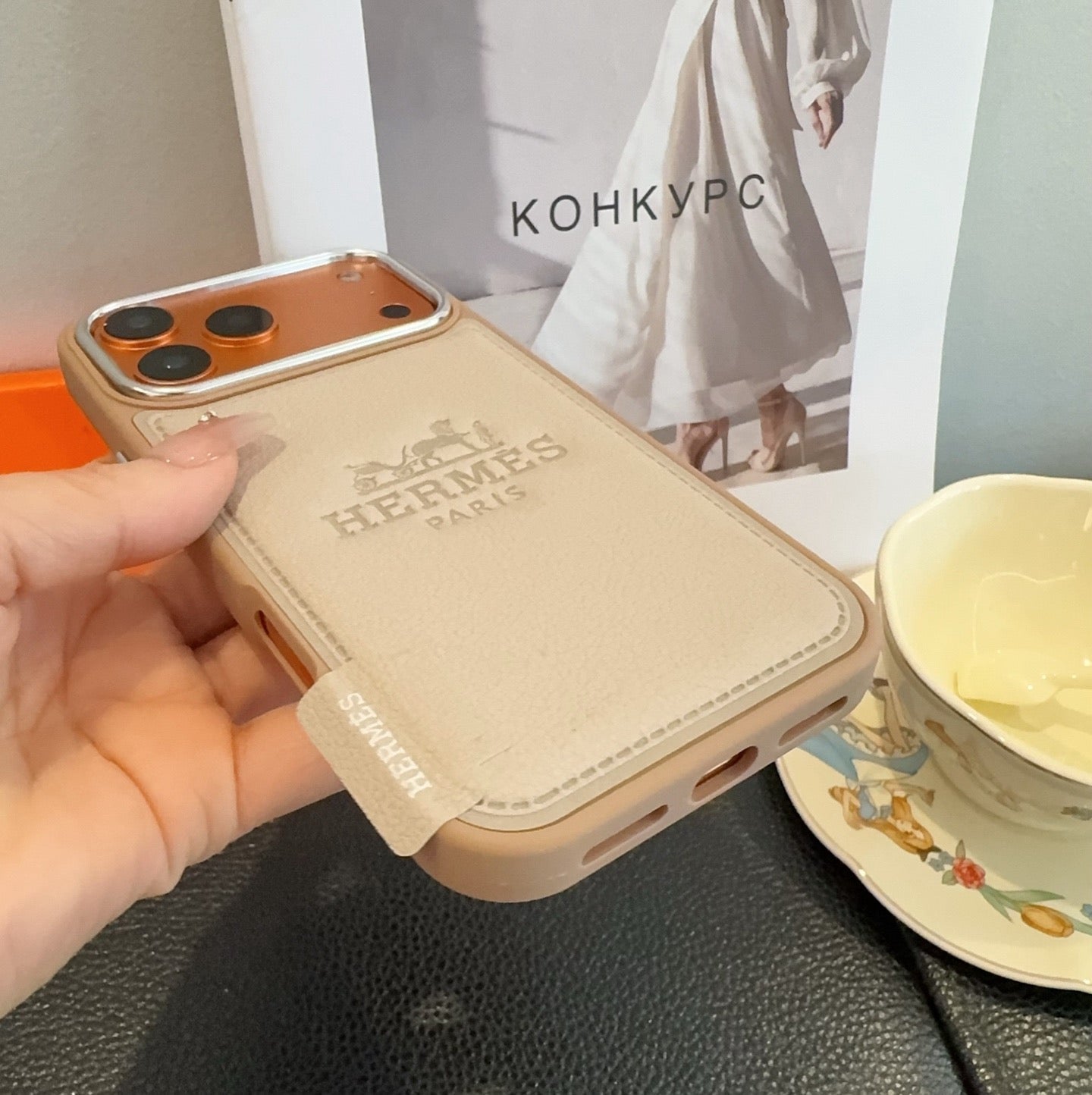 Hermès Starry Series Full-Wrap iPhone Case - The Luxe Case