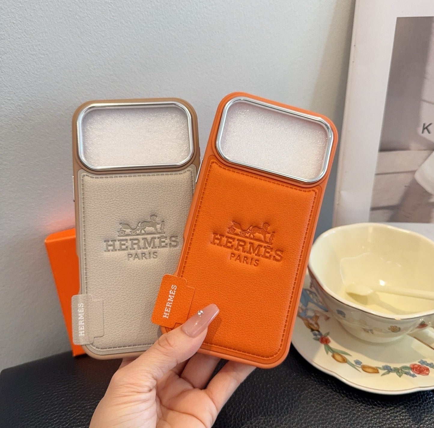 Hermès Starry Series Full-Wrap iPhone Case - The Luxe Case