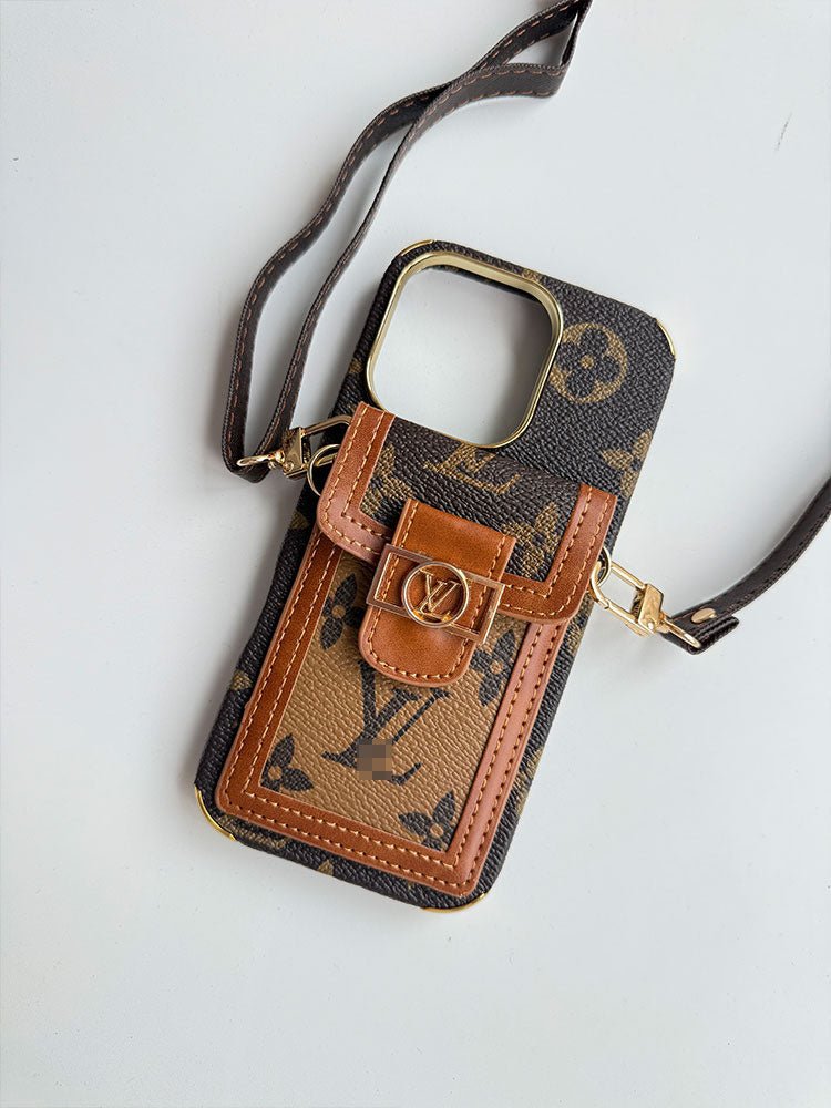 L series Phone case 1008 | Accordion card holder (subject to the video) - The Luxe Case