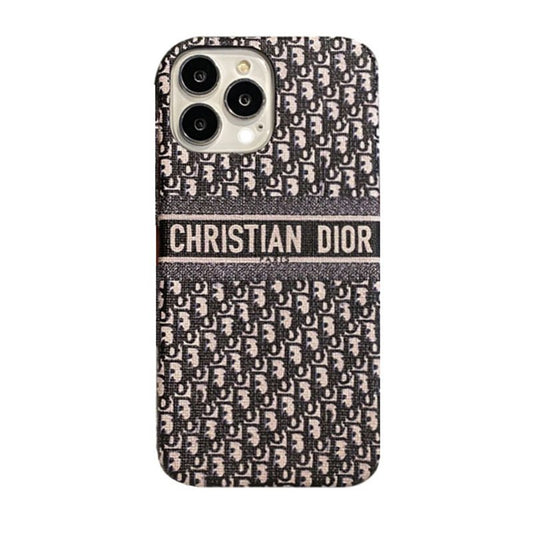 Luxury CD iPhone Case Black - The Luxe Case
