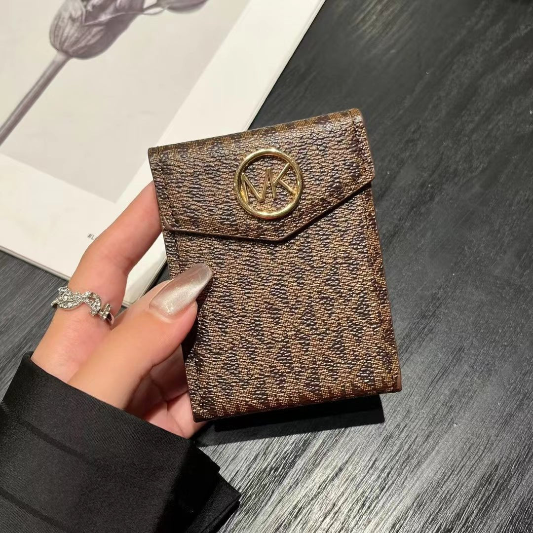 Luxury MK & CO -inspired monogram card holder wallets - The Luxe Case