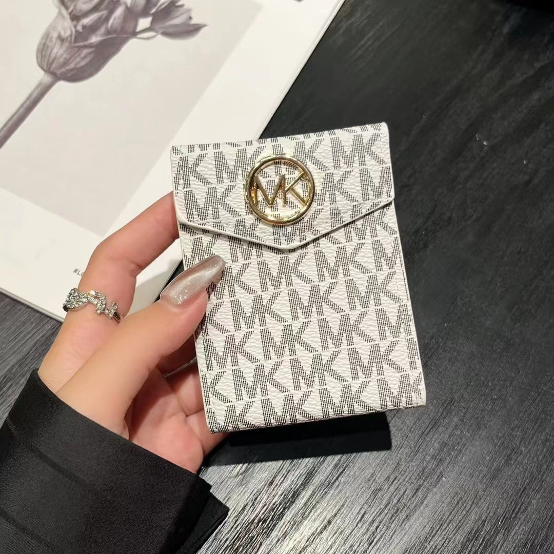 Luxury MK & CO -inspired monogram card holder wallets - The Luxe Case