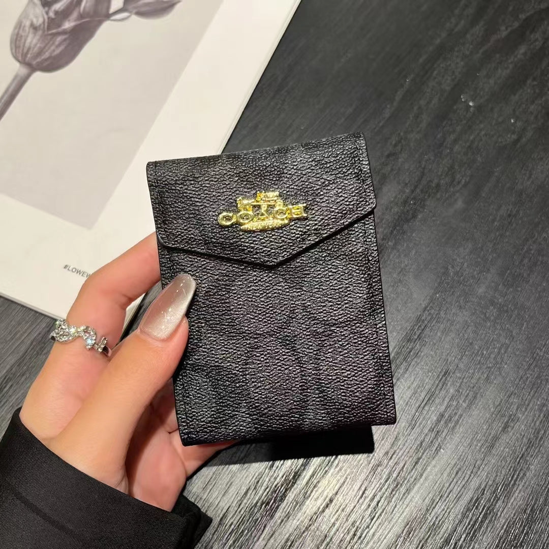 Luxury MK & CO -inspired monogram card holder wallets - The Luxe Case