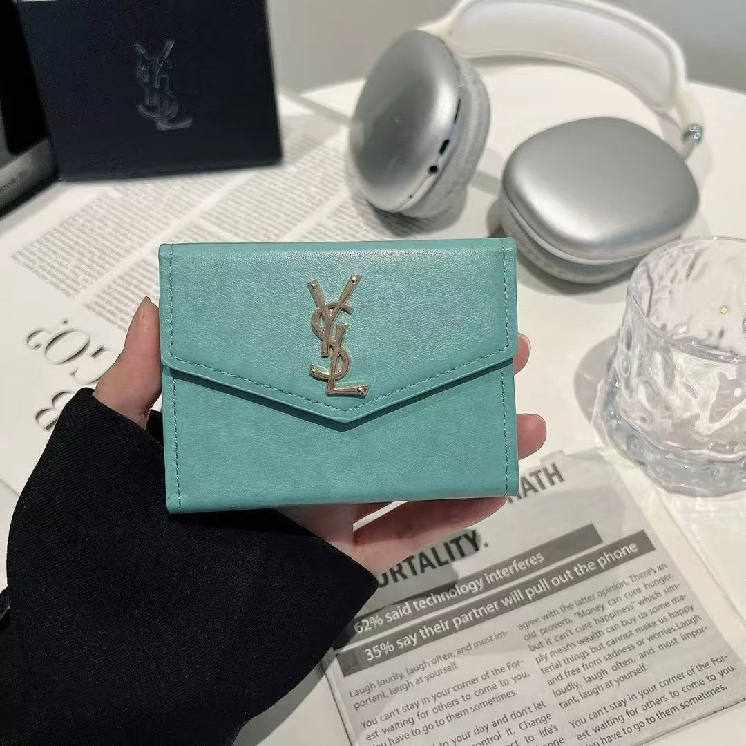 Luxury YSL-Inspired Monogram Card Case - The Luxe Case