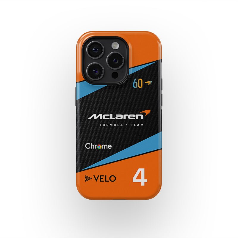 McLaren Formula 1 MCL60 Livery Lando Norris LN04 Phone Case - The Luxe Case