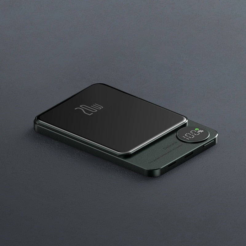 Mini Slim Magsafe Powerbank Magnetic Wireless - The Luxe Case