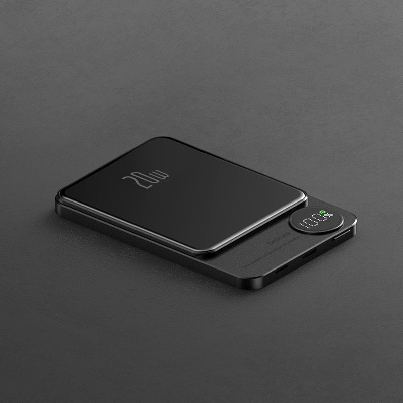 Mini Slim Magsafe Powerbank Magnetic Wireless - The Luxe Case