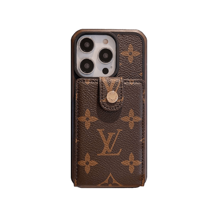 Monogram iPhone Case With Purse Brown - The Luxe Case