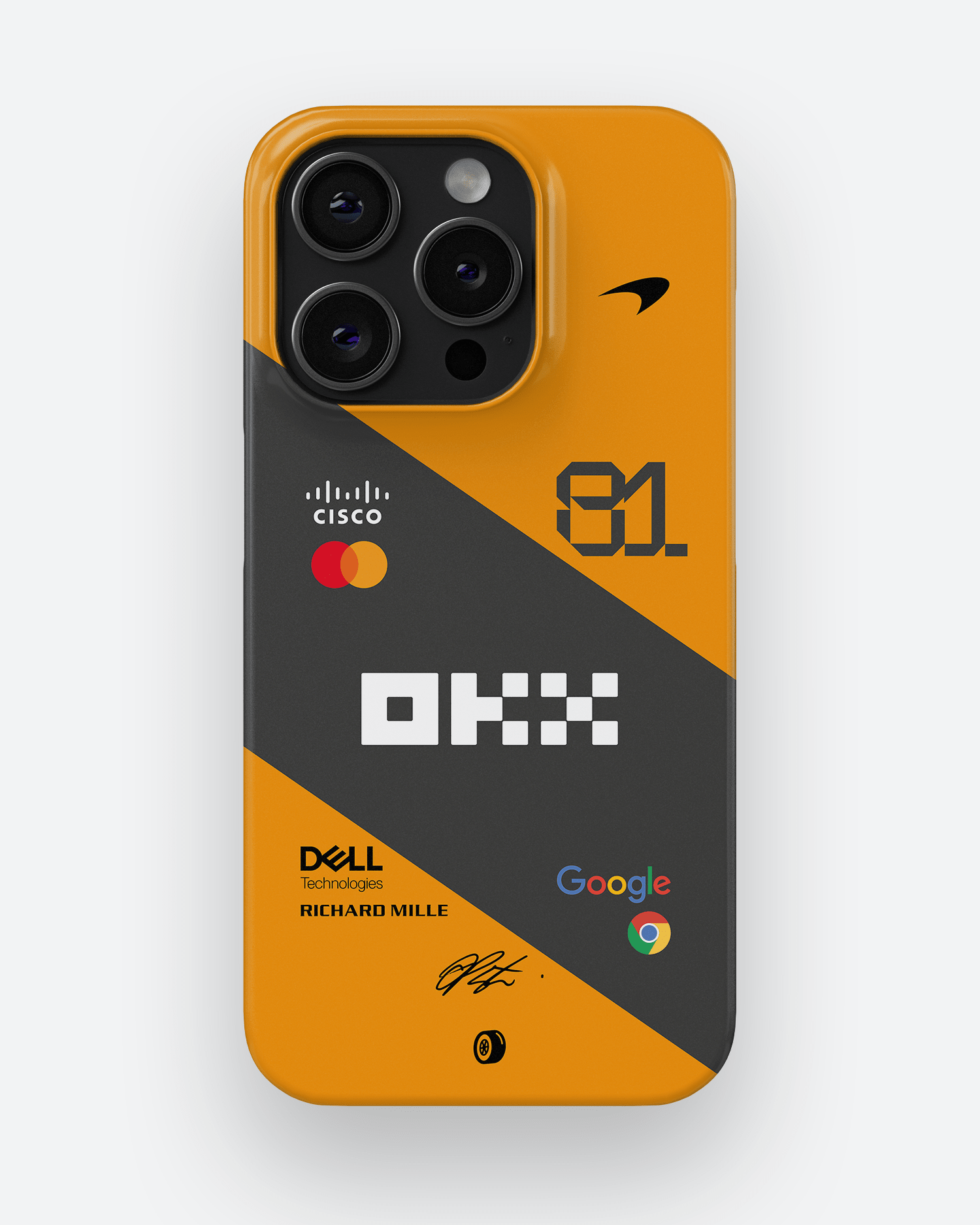 Oscar Piastri 2025 McLaren F1 Phone Case - The Luxe Case